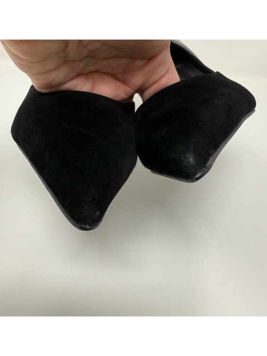 New Jeffrey Campbell Volturi Pump Black Suede Combo Sz 7 - Picture 8 of 12